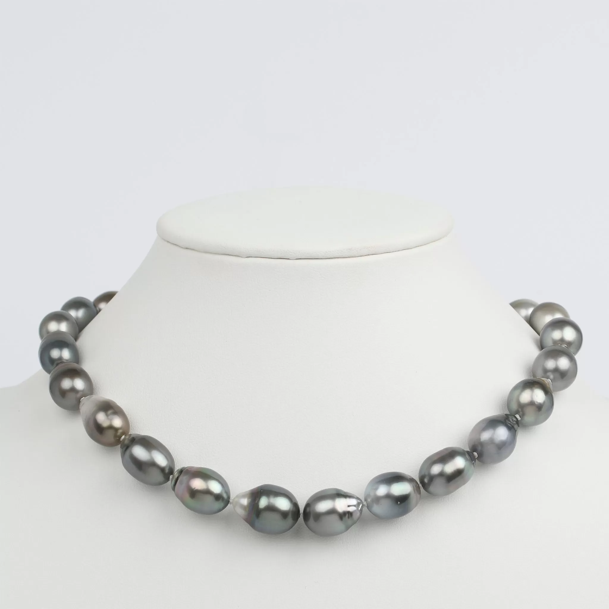 11.4-13.8 mm AAA Tahitian Drop Pearl Necklace