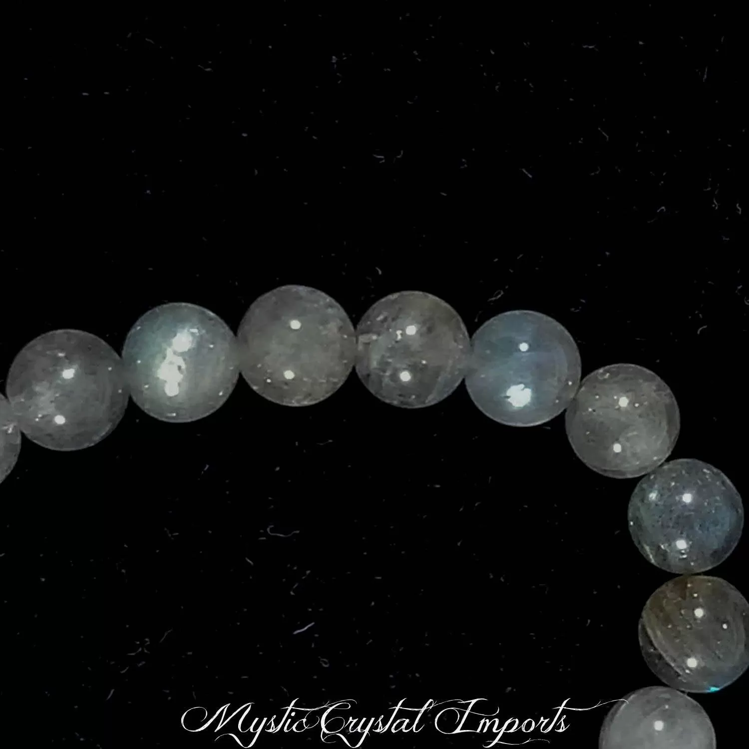 8mm Blue Labradorite Gemstone Protection Bracelet