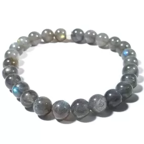 8mm Blue Labradorite Gemstone Protection Bracelet