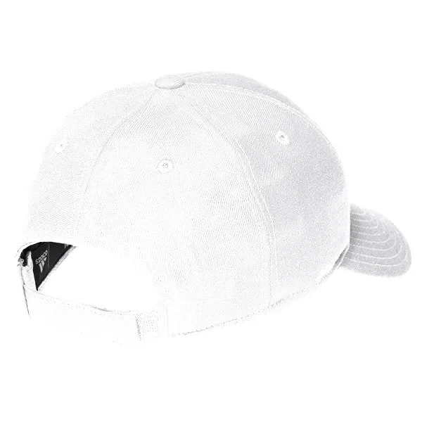 adidas White Structured Adjustable Cap