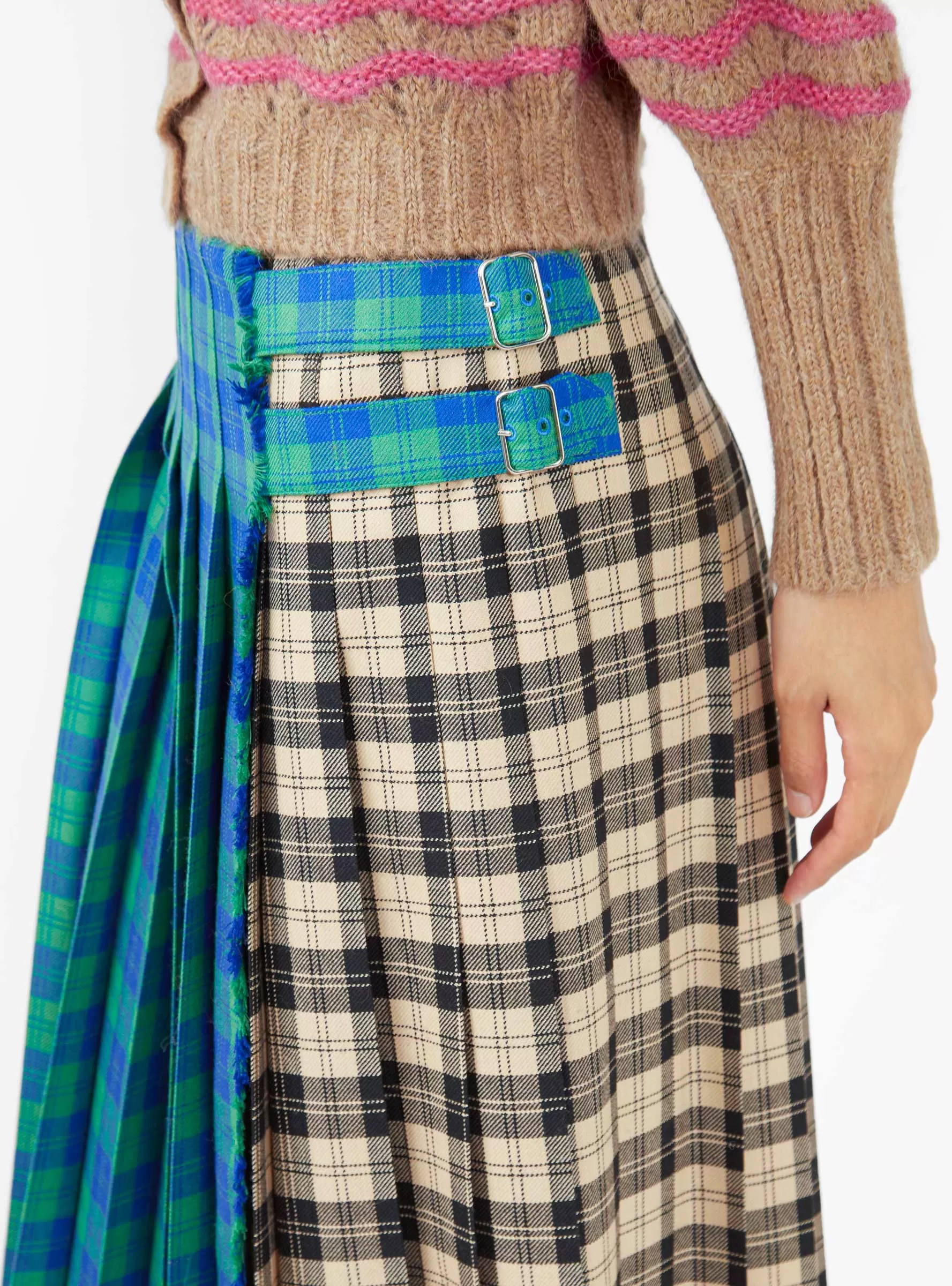 Anya Skirt Green & Honey