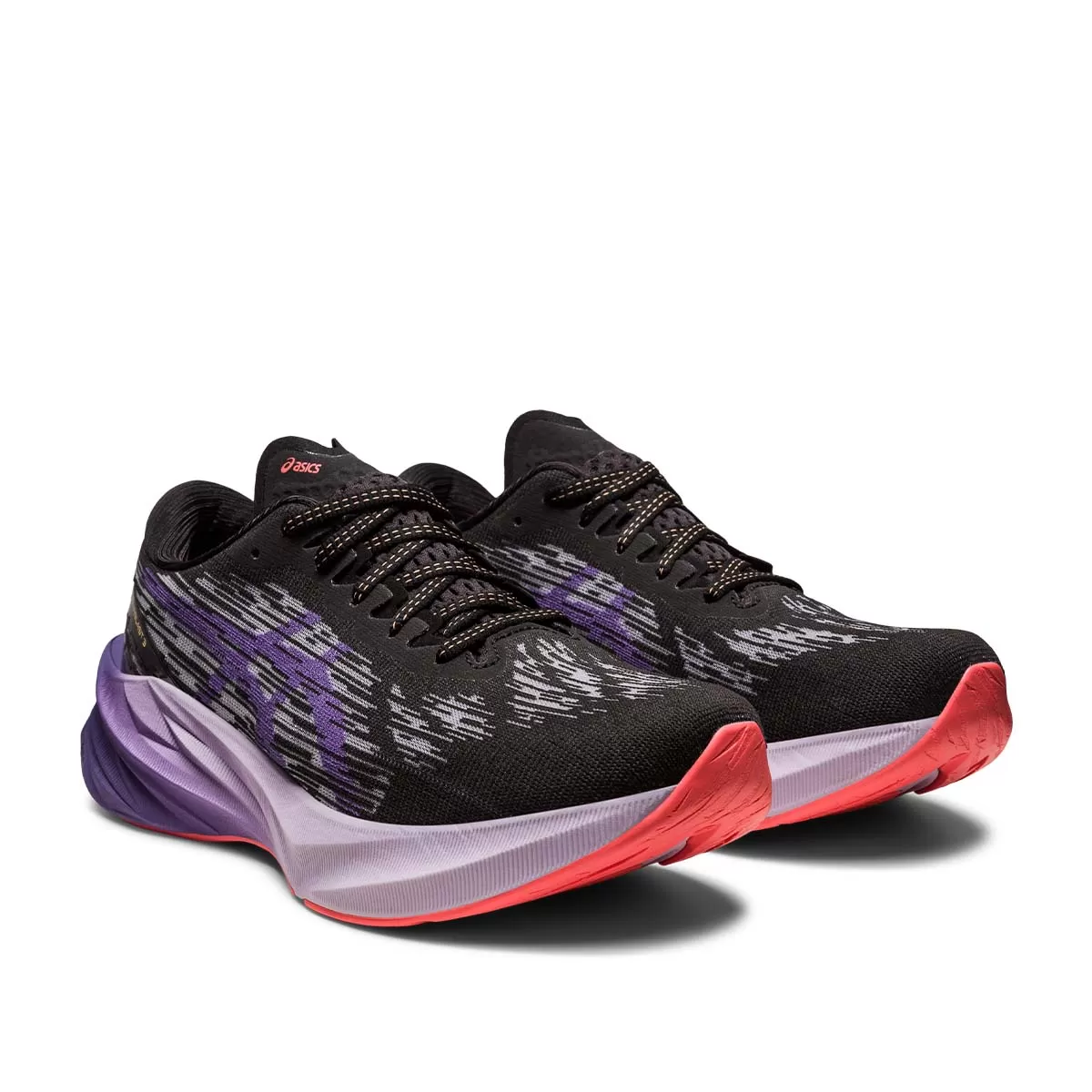 Asics Novablast 3 Women Black Dusty Purple   3  