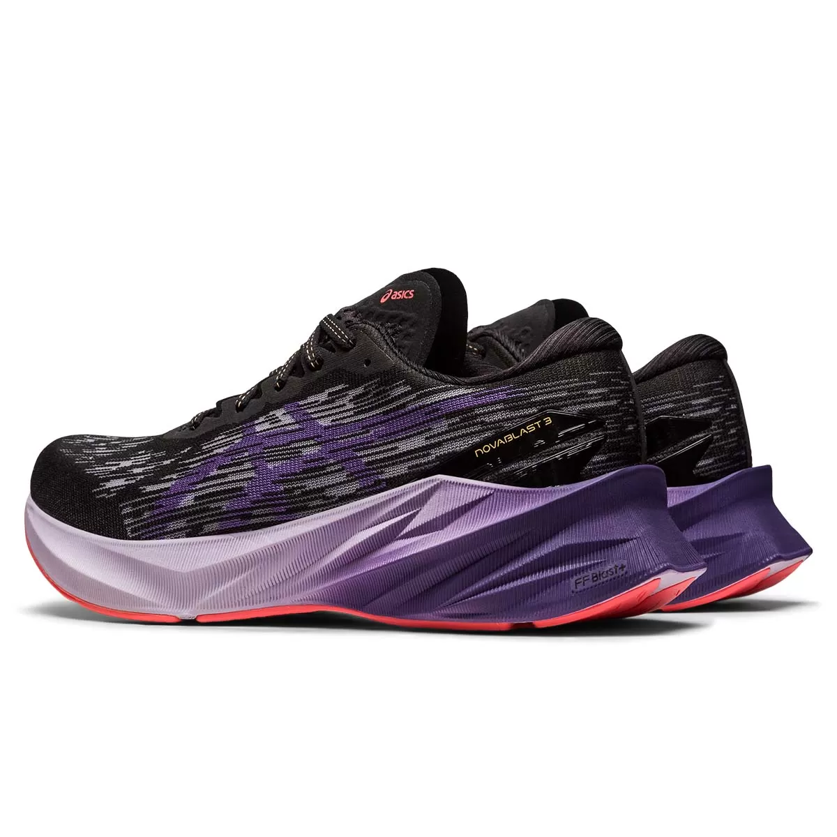 Asics Novablast 3 Women Black Dusty Purple   3  