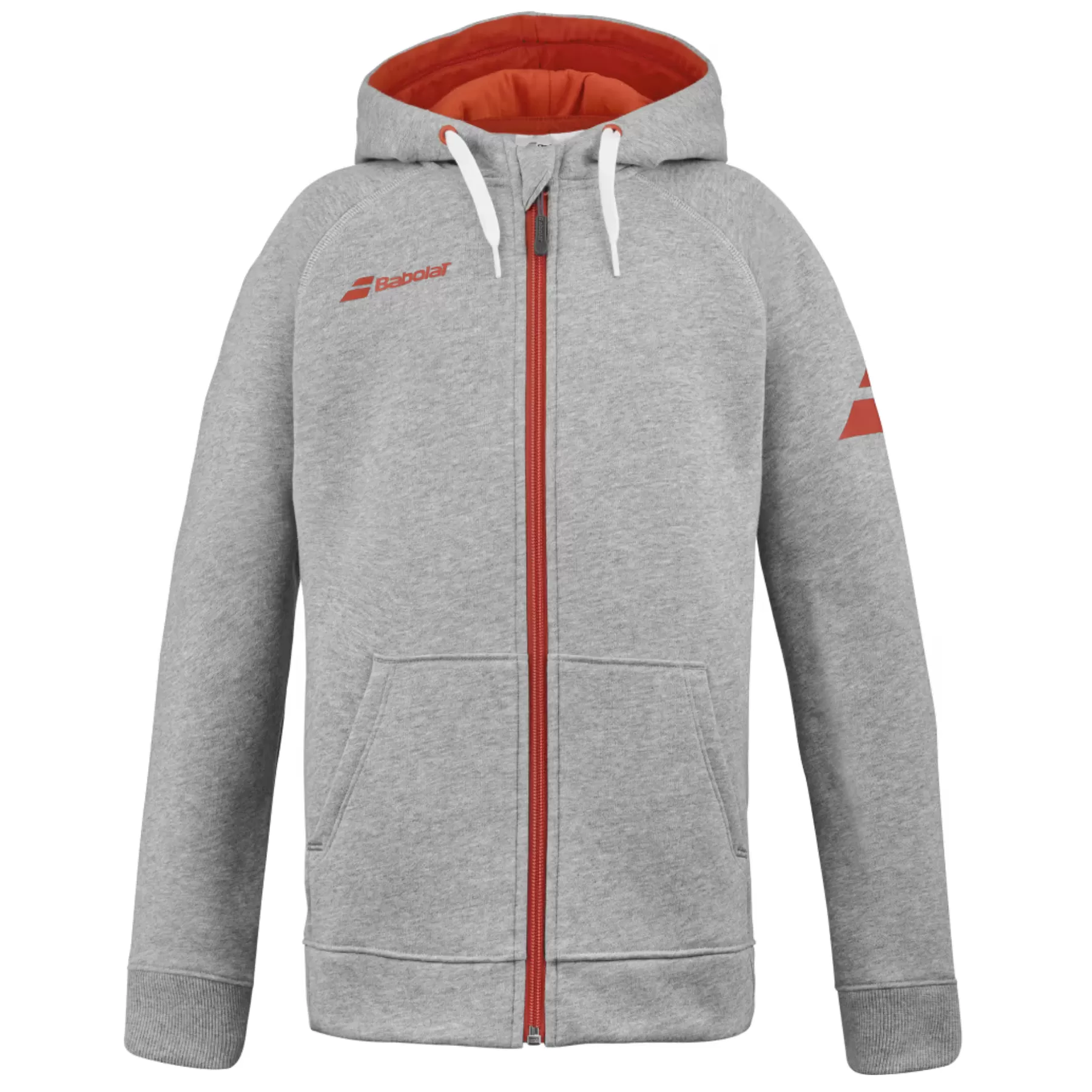 Babolat Exercise Junior Hood Jacket 3002 - High Rise Heather