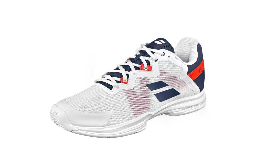 Babolat SFX3 All Court Men's Shoes [White/Blue]