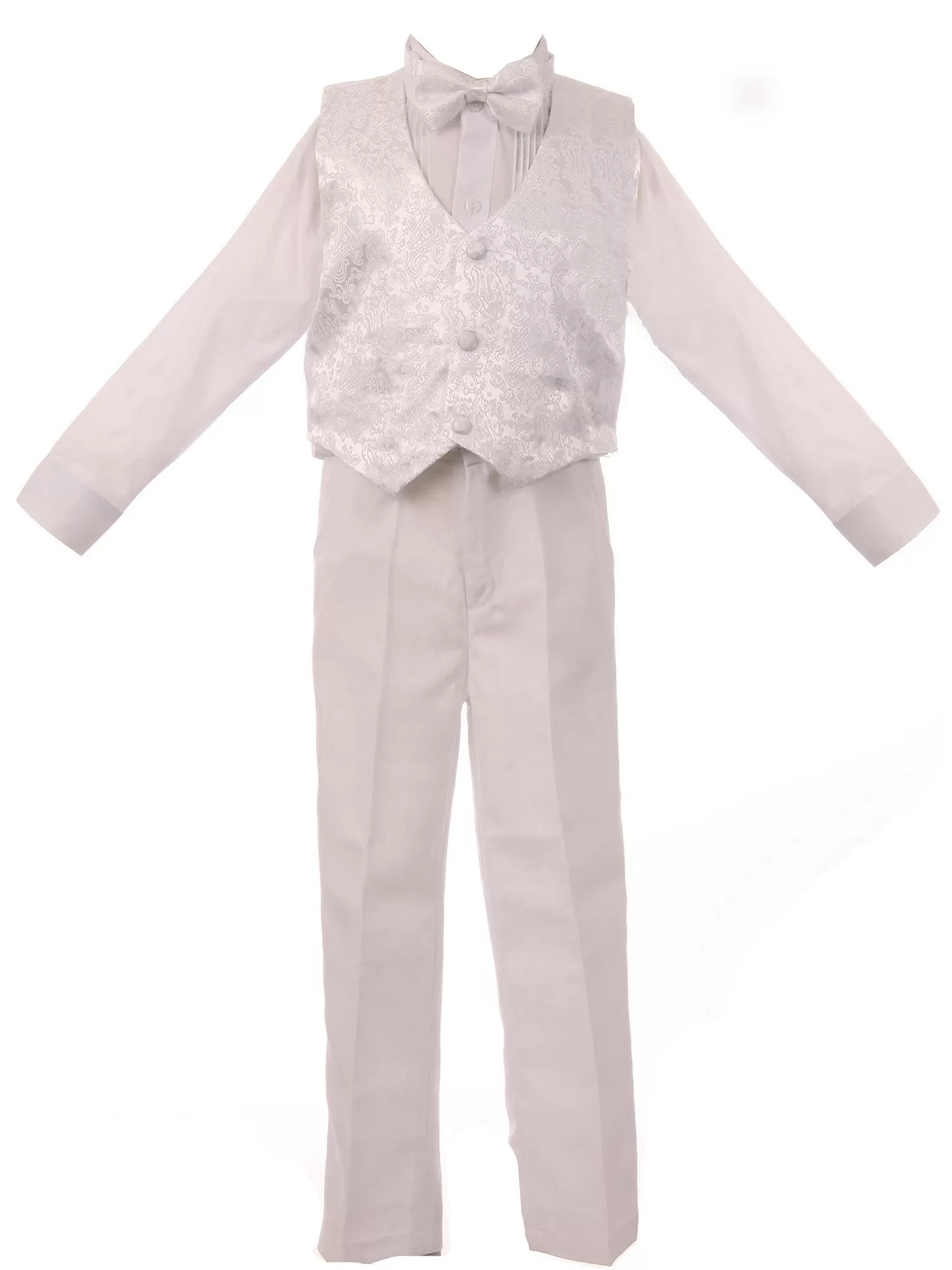 Baby Boys Multi Color Tail Jacket Jacquard Trim Festive Tuxedo 6-24M