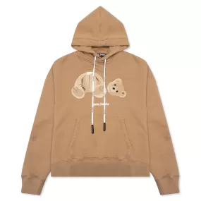 Bear Hoodie - Beige/Brown