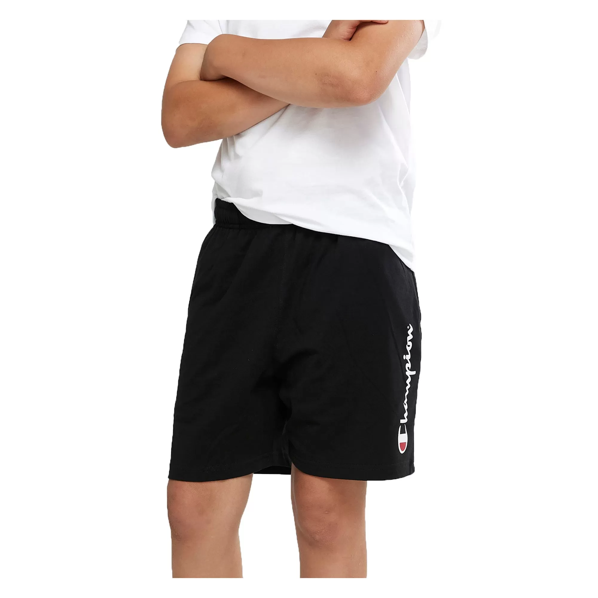 Boy's Script Jersey Shorts