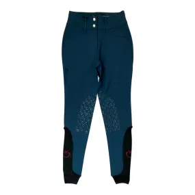 Cavalleria Toscana 'American' High Rise Jumping Breeches in Navy - Women's IT 38/US 24