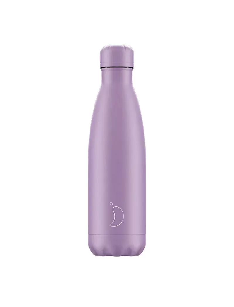 Chillys 500ml Water Bottle Pastel All Purple