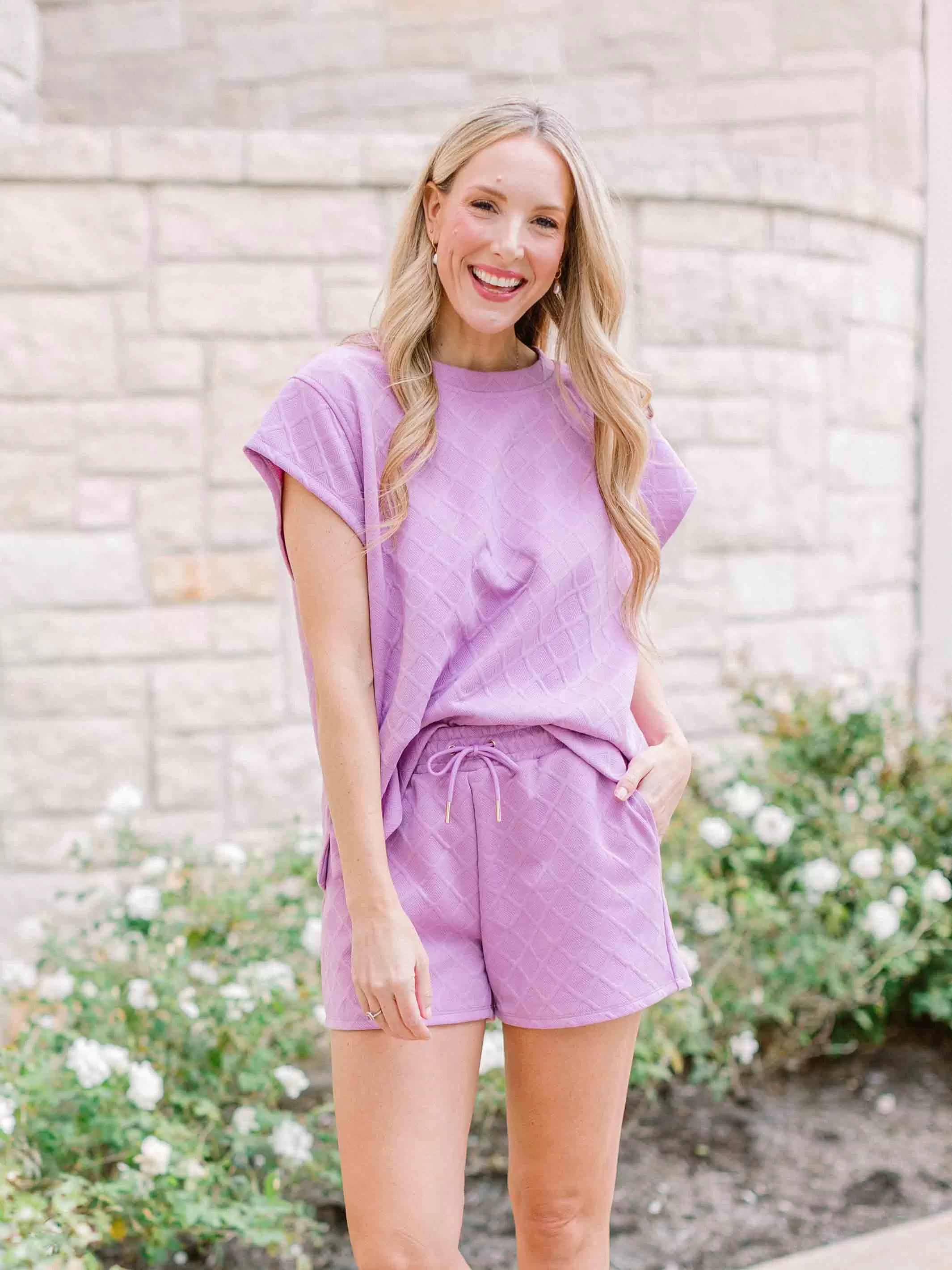 Claire Shorts | Lilac