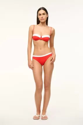 GEMMA BIKINI BOTTOM | RED WHITE