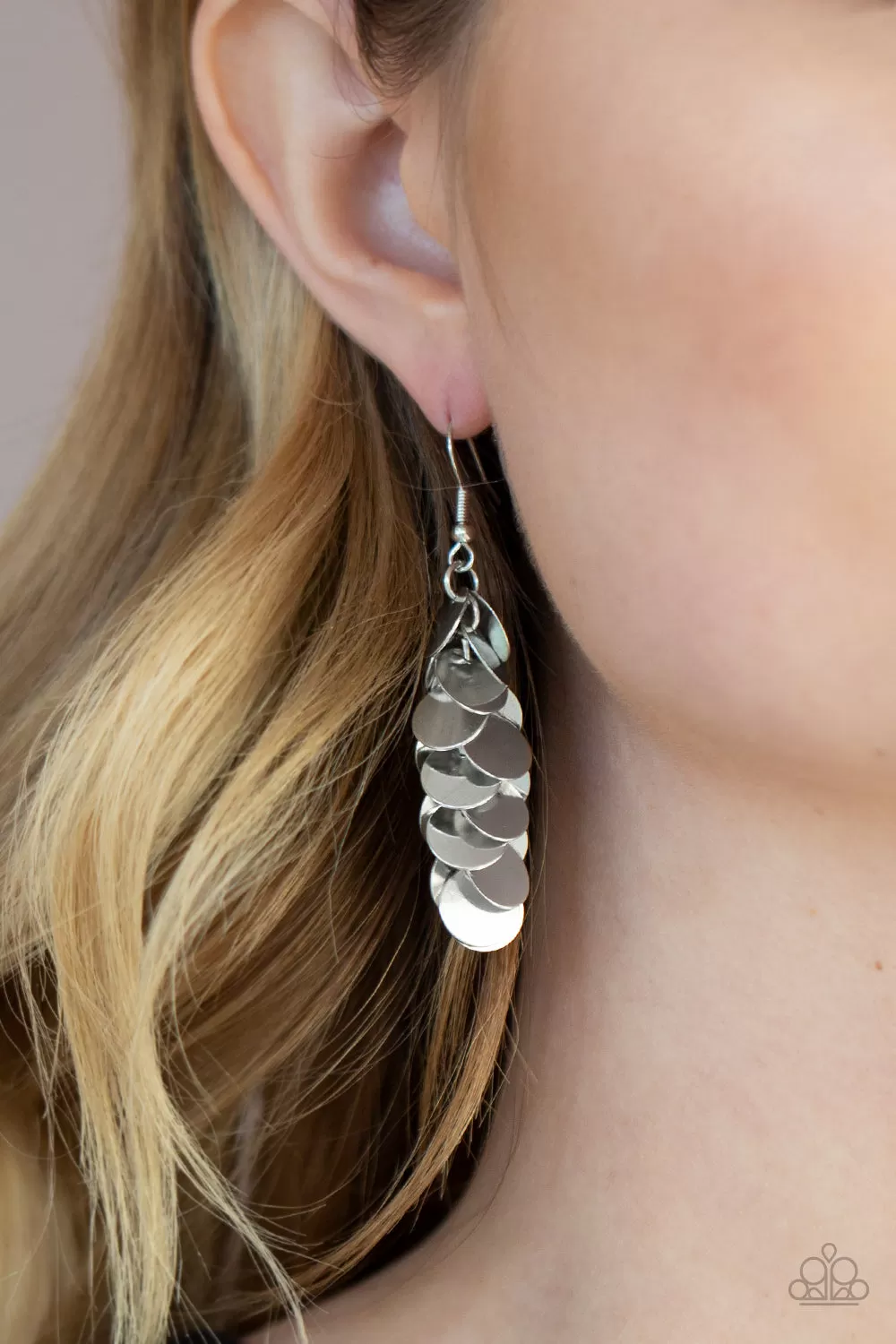 Hear Me Shimmer - Silver Earring