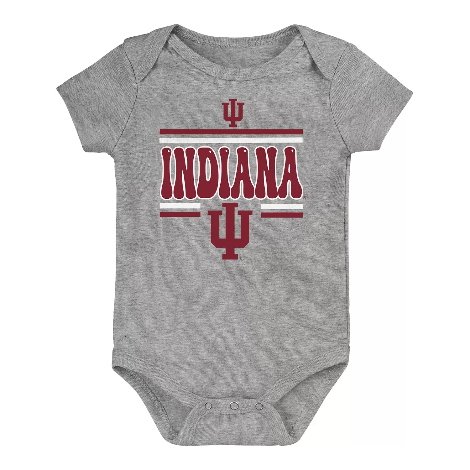 Indiana Hoosiers Infant Commic 3 Pack Onsies