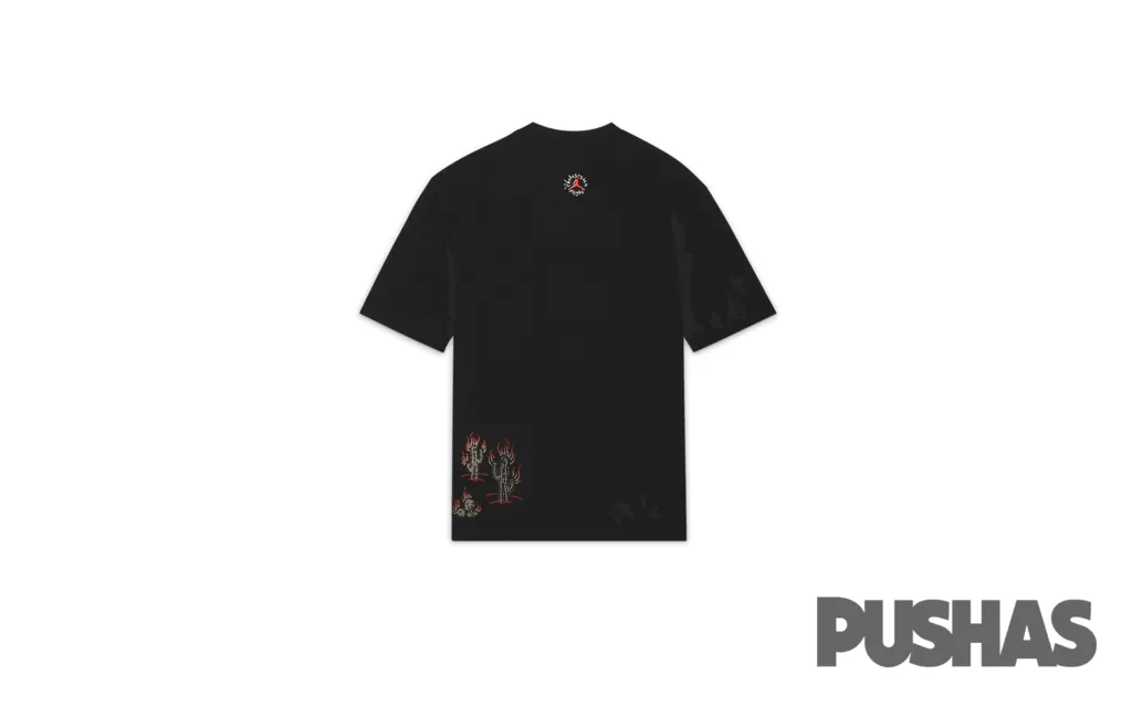 Jordan Flight Graphic T-Shirt x Travis Scott 'Black' (2022)