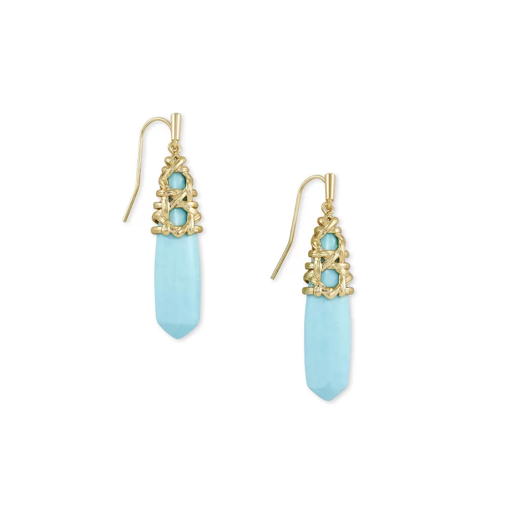 Kendra Scott Natalie Gold Drop Earrings