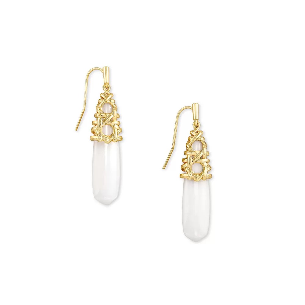 Kendra Scott Natalie Gold Drop Earrings