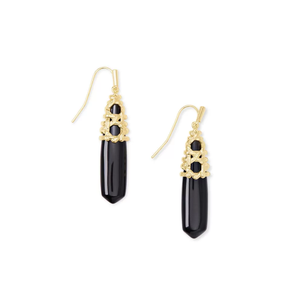 Kendra Scott Natalie Gold Drop Earrings