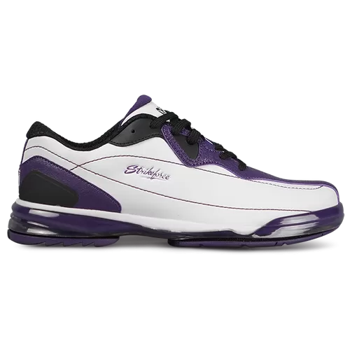 KR Strikeforce Dream White/Purple Right Hand High Performance Women's Bowling Shoe Wide