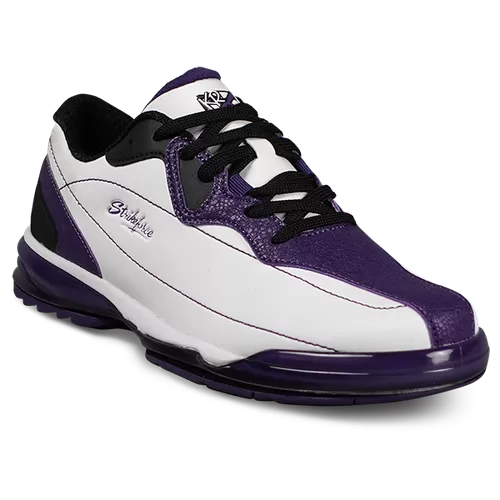 KR Strikeforce Dream White/Purple Right Hand High Performance Women's Bowling Shoe Wide