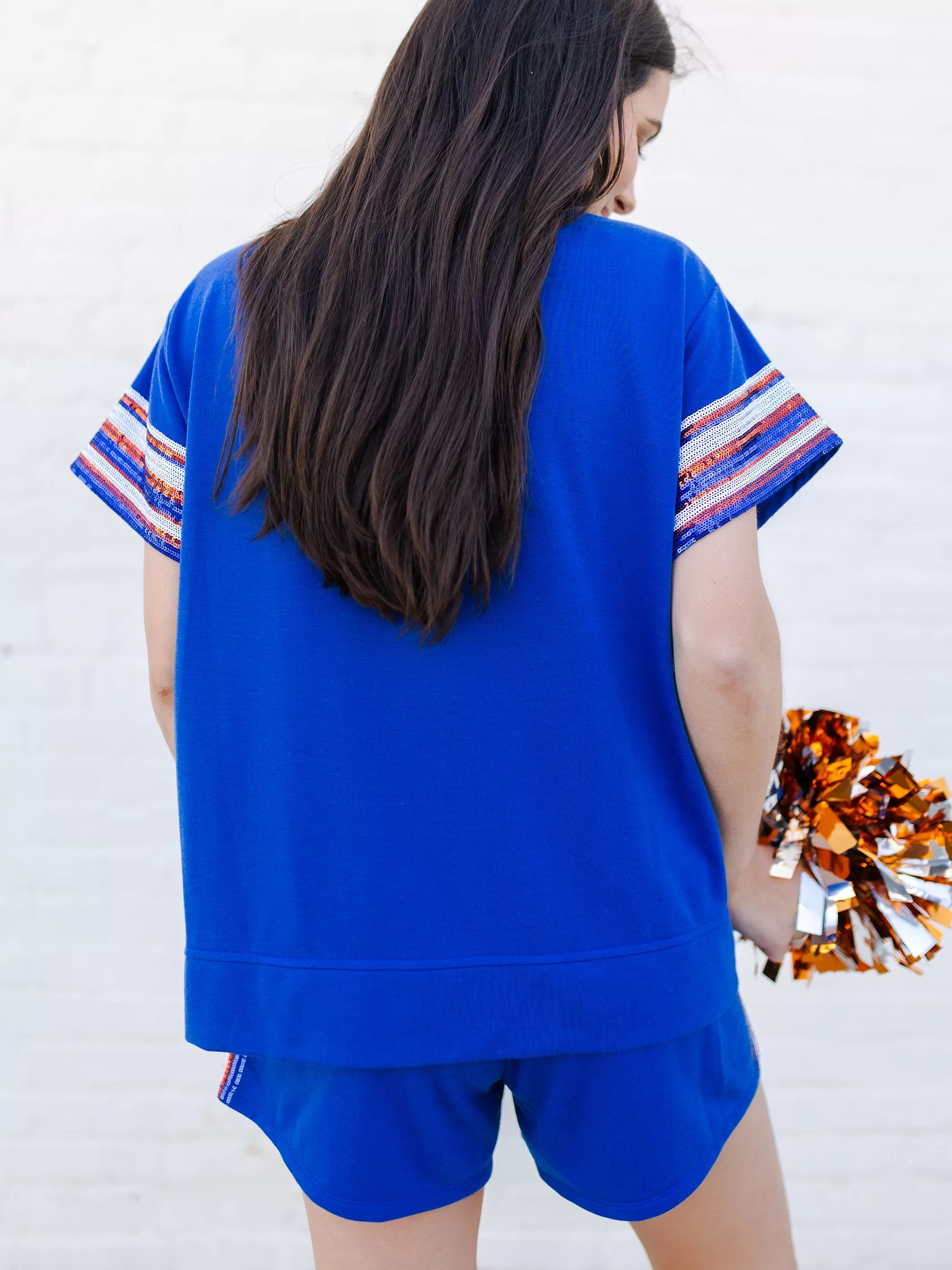 Lauren Shorts | Blue   Orange