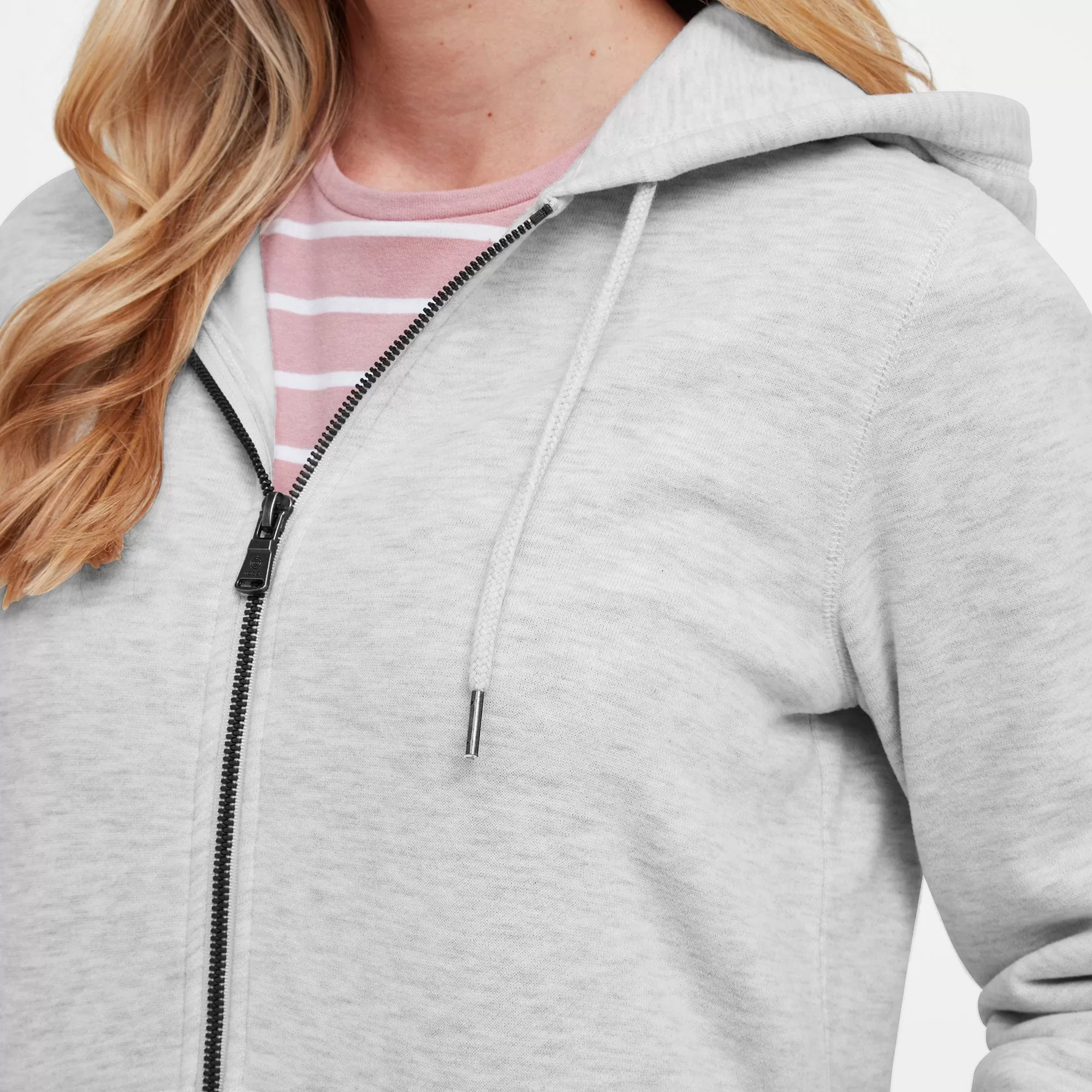 Mia Womens Hoodie - Ice Grey