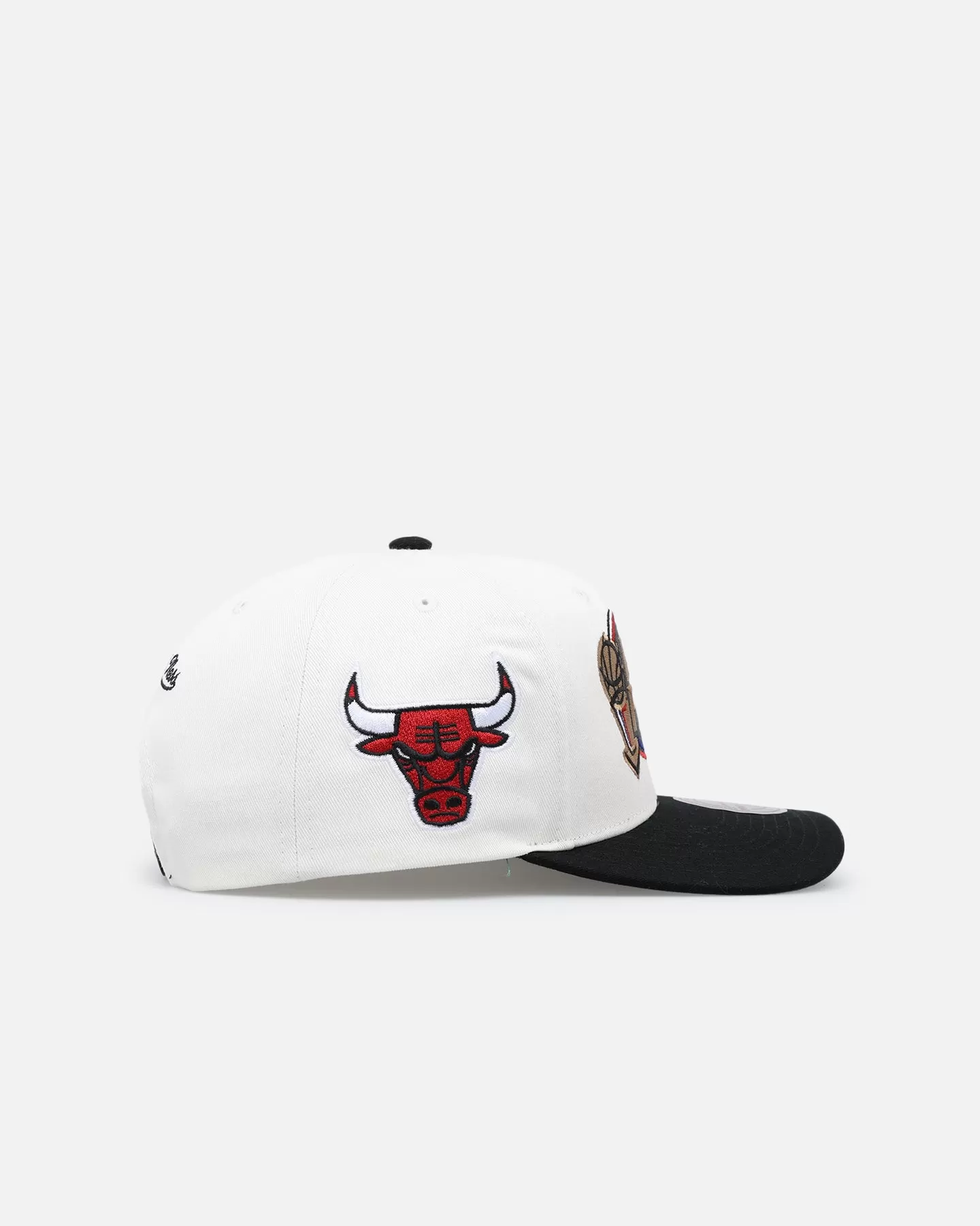 Mitchell & Ness 1998 NBA Finals Snapback White Cream/Black