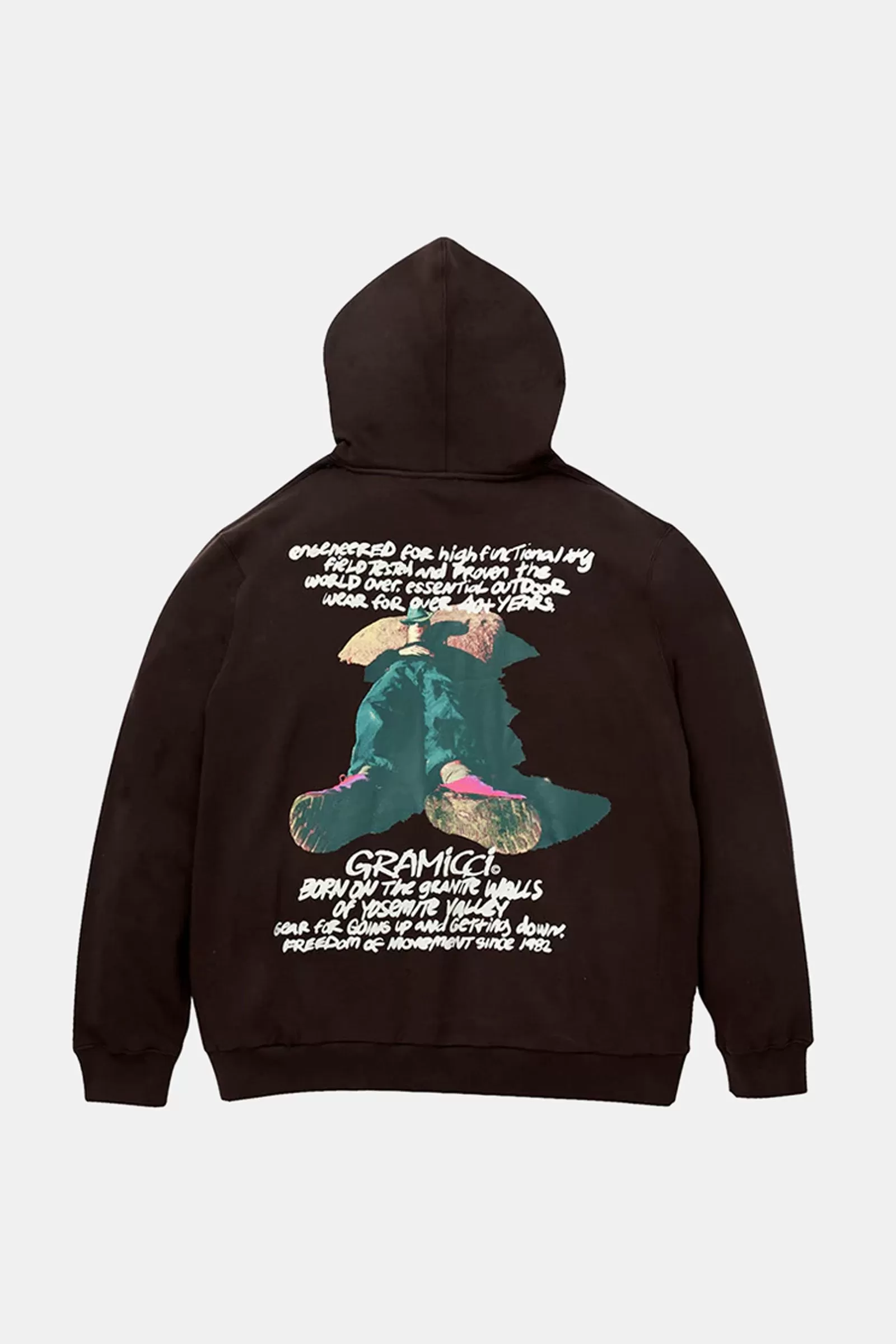 Napping Climber Hooded Sweatshirt