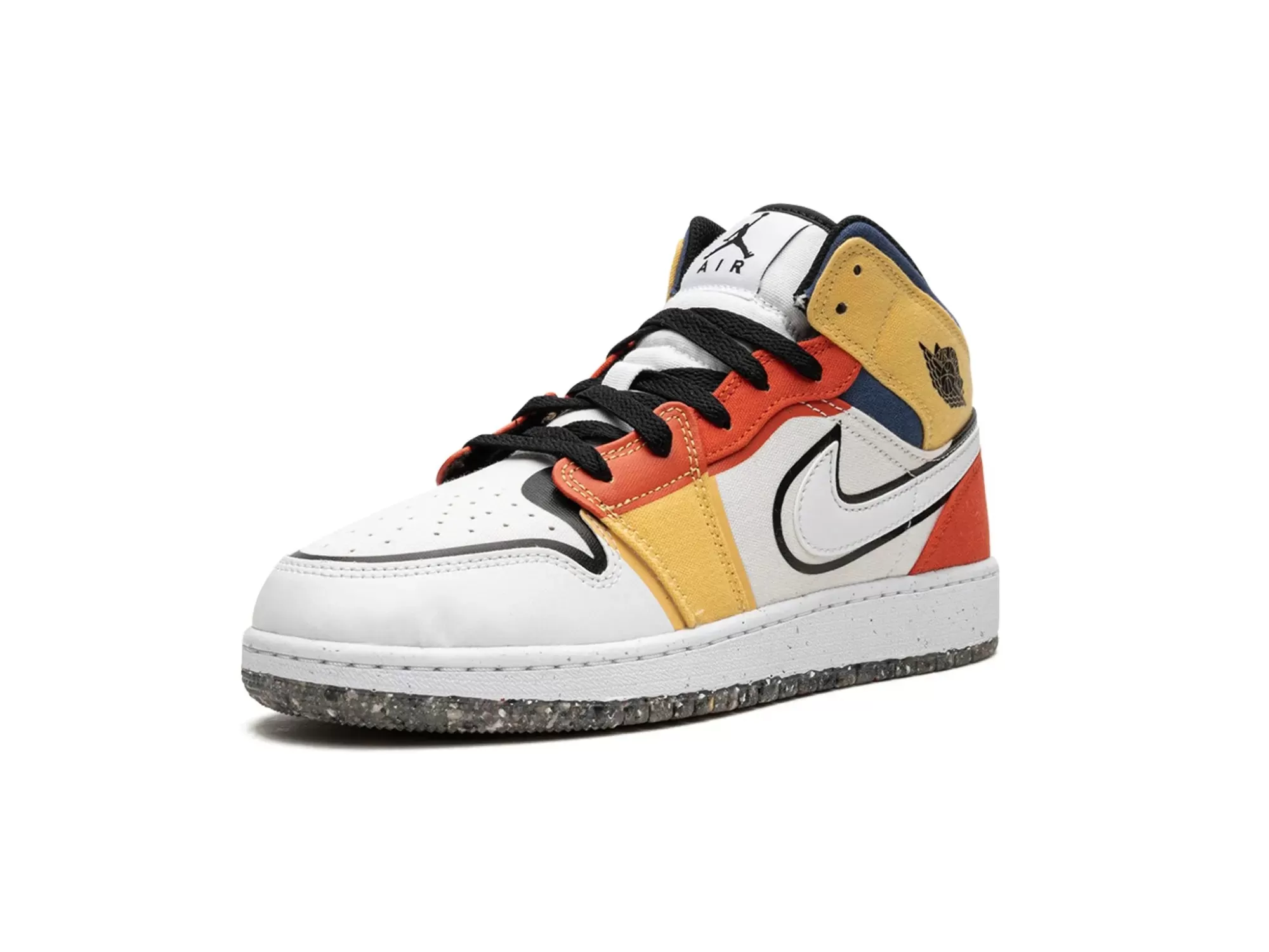 Nike Air Jordan 1 Mid "Multi-Color Canvas"