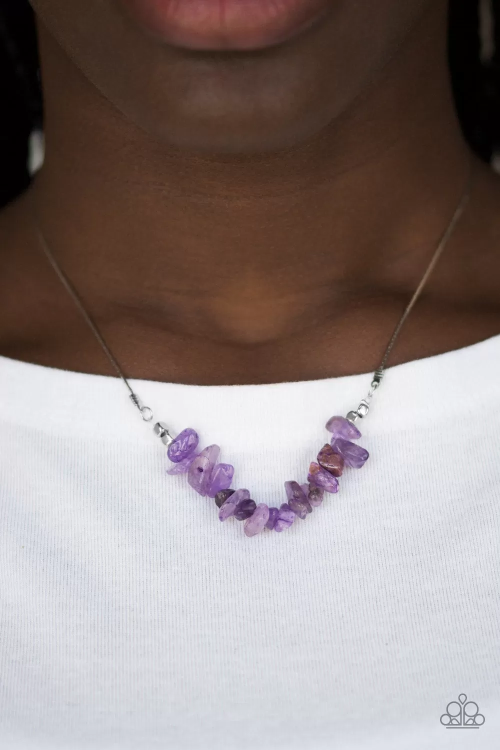 Paparazzi Back To Nature - Purple Necklace