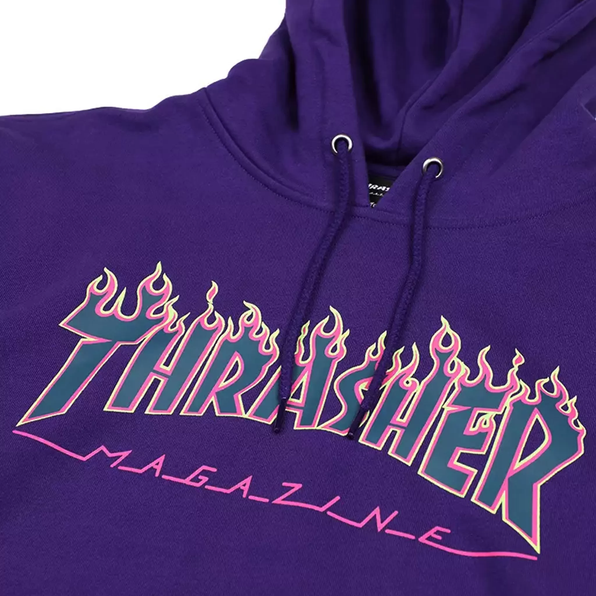 RACING HOODED SWEATSHIRT (PURPLE)