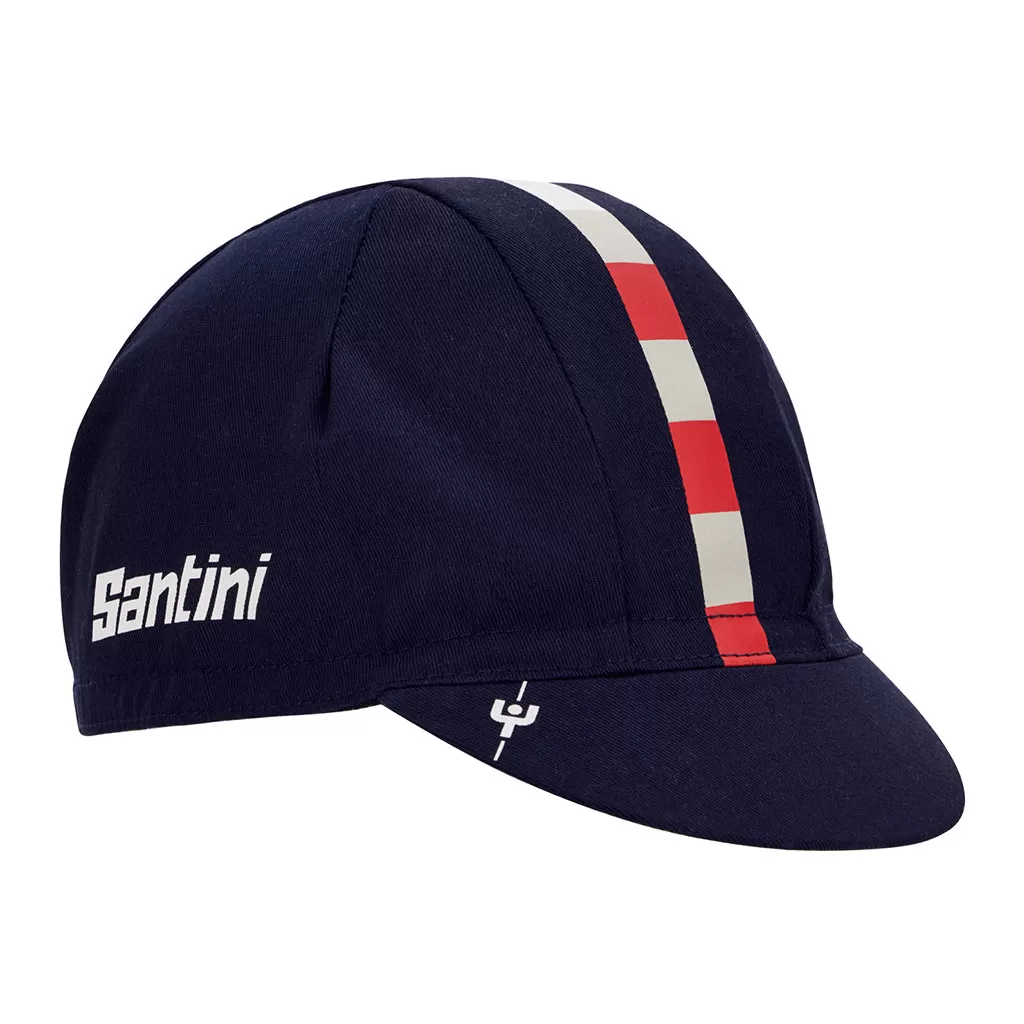 Santini TDF Le Maillot Jaune Mount Ventoux Cycling Cap - Navy Blue