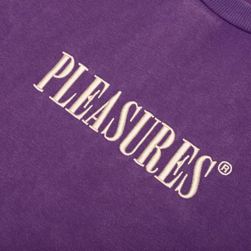 Sour Washed Crewneck - Purple