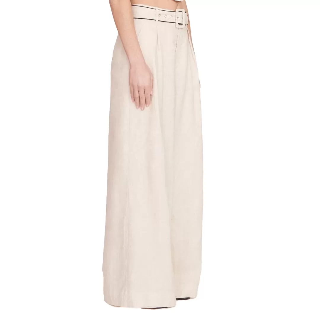 Staud Eris Natural Linen pant