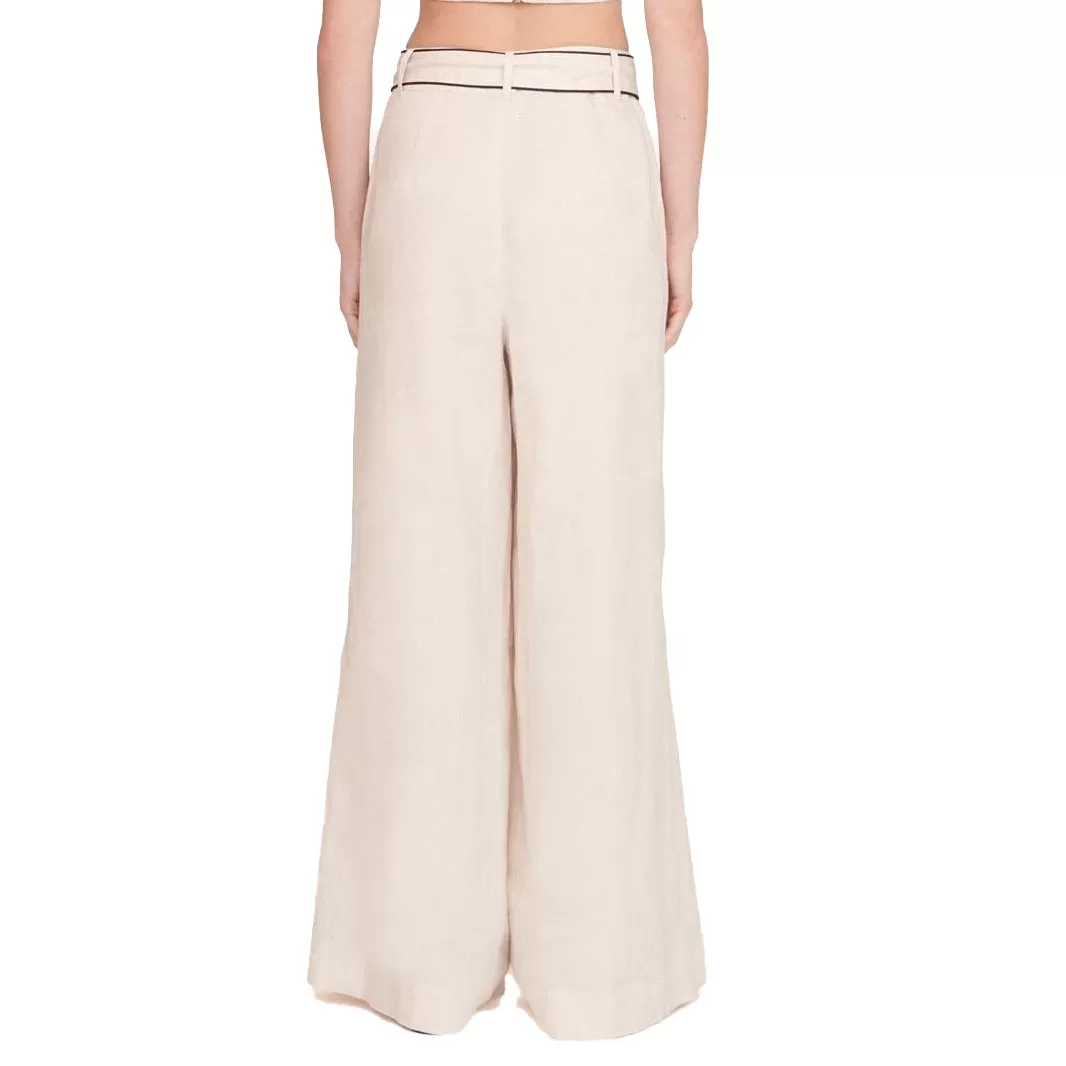 Staud Eris Natural Linen pant