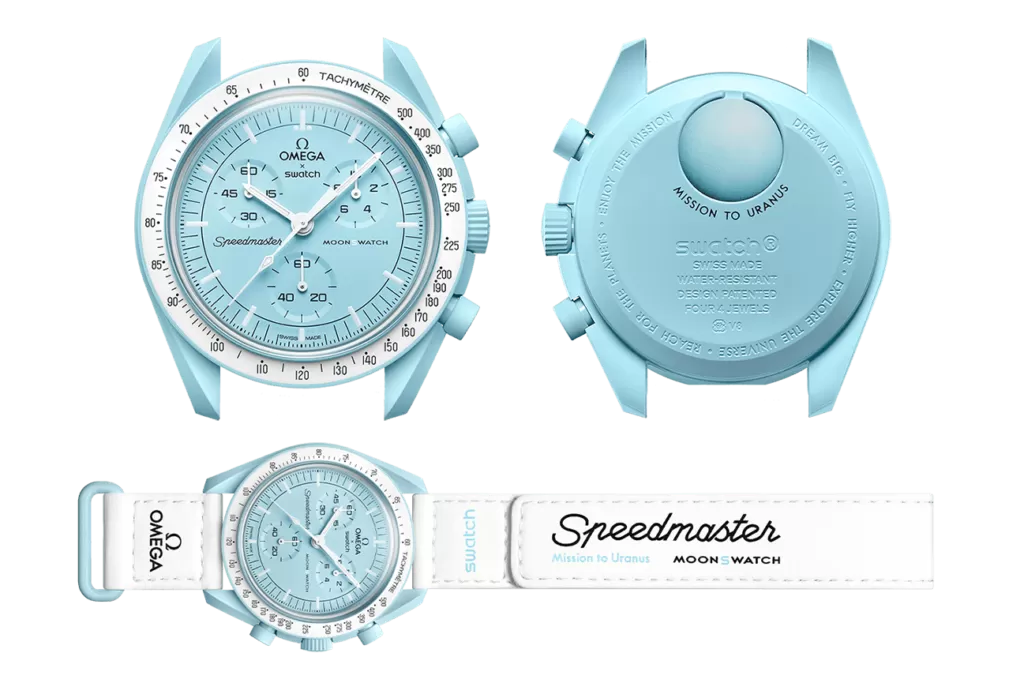 Swatch x Omega Bioceramic Moonswatch Mission to Uranus