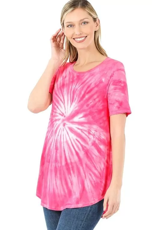 Tantalizing Tie Dye Top - Available in 3 Colors