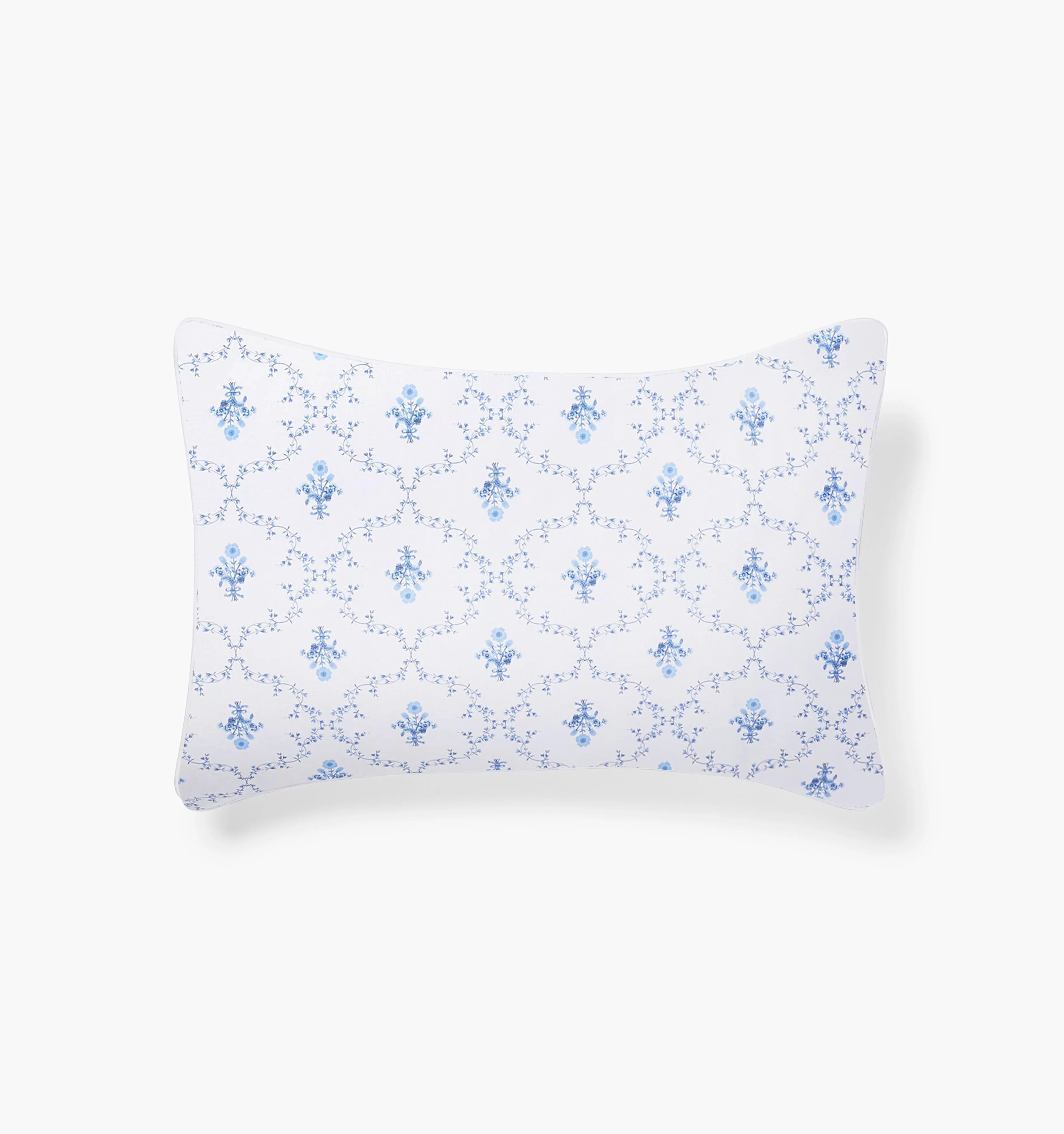 The Mini Pillowcase - Blue Trellis