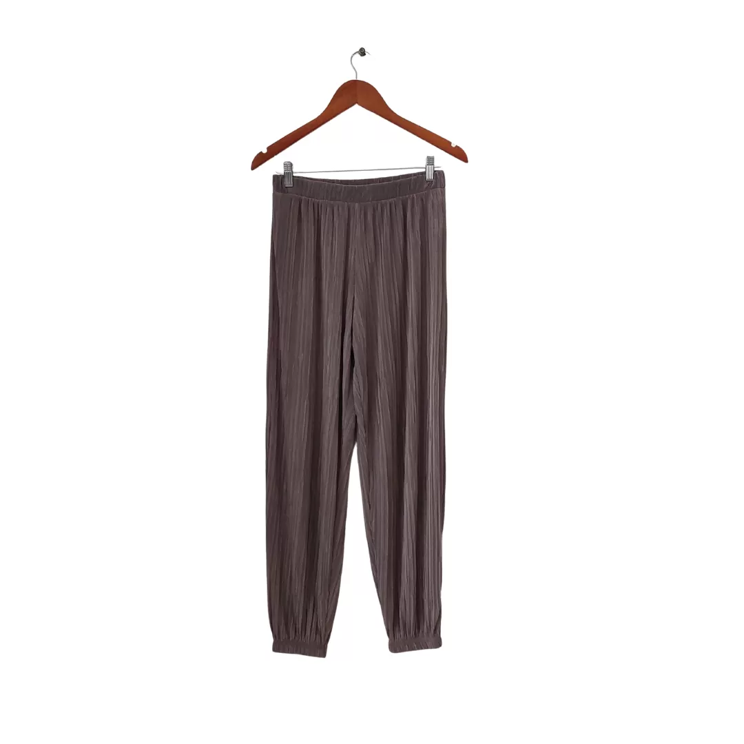 ZARA Grey Pleated Jogger Pants. | Gently Used |