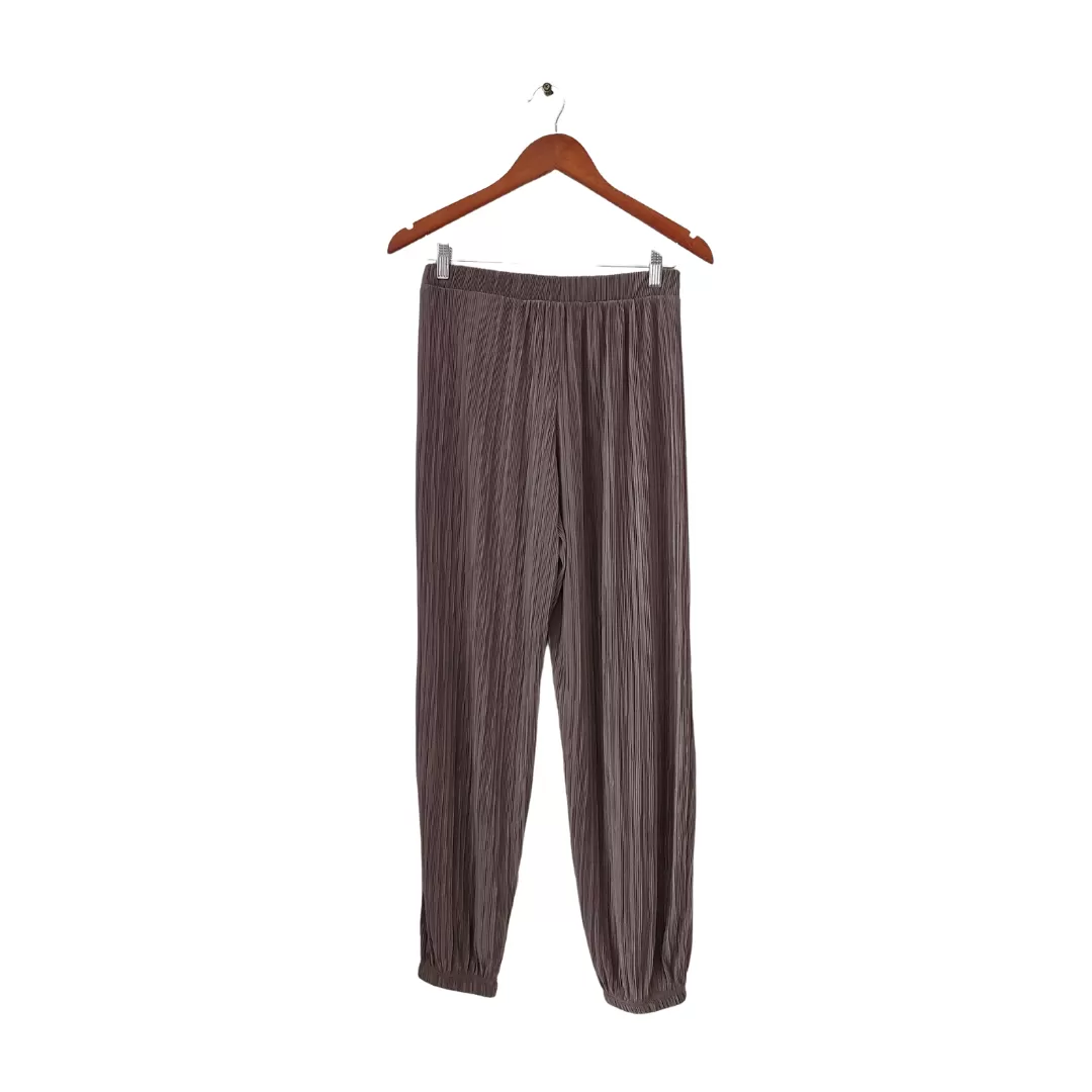 ZARA Grey Pleated Jogger Pants. | Gently Used |